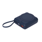 Внешний аккумулятор с подсветкой Риттер PD (Ritter PD) 10000mAh с функцией беспроводной зарядки 15W, синий
