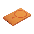 Внешний аккумулятор Атлантис (Atlantis) PD 5000mAh с функцией беспроводной зарядки 15W, оранжевый