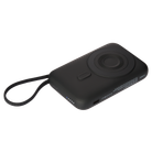 Внешний аккумулятор Комбо (Combo) 4-в-1 10000mAh с функцией беспроводной зарядки 15W, черный