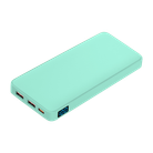 Внешний аккумулятор с подсветкой Анкор Плюс PD (Ancor PD Plus) 10000 mAh, бирюзовый