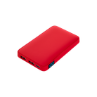 Внешний аккумулятор с подсветкой Анкор (Ancor) 5000 mAh, красный