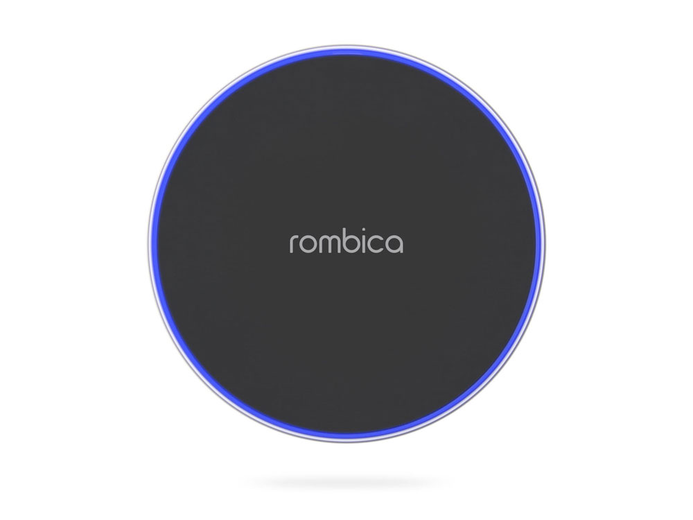Беспроводное зарядное устройство «NEO Core Quick» c быстрой зарядкой с логотипом Rombica