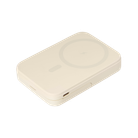 Внешний аккумулятор Юнион PD (Union PD) 10000mAh с функцией беспроводной зарядки 15W, бежевый