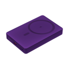 Внешний аккумулятор Атлантис Плюс PD (Atlantis PD Plus) 10000mAh с функцией беспроводной зарядки 15W, фиолетовый