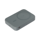 Внешний аккумулятор Юнион PD (Union PD) 10000mAh с функцией беспроводной зарядки 15W, серый